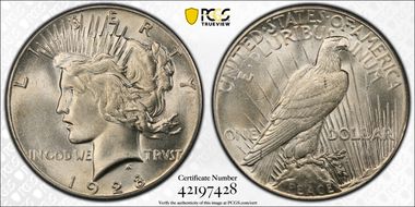 1928 $1 MS62