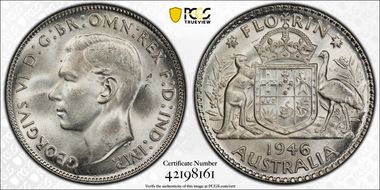 1946(m) Florin MS66