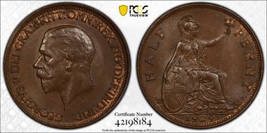1929 1/2D S-4058 MS63BN