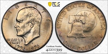 1976-D $1 Type 1 MS64