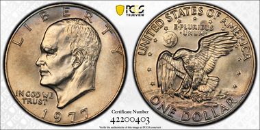 1977 $1 MS65