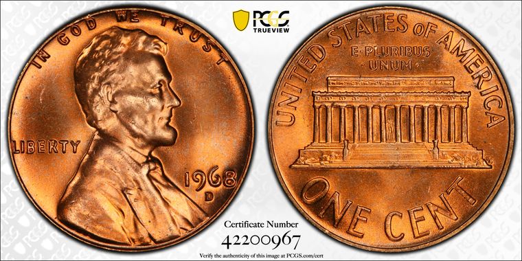 Cert 42200967 - Coin Image