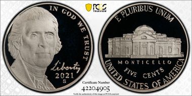 2021-S 5C First Strike PR68DCAM