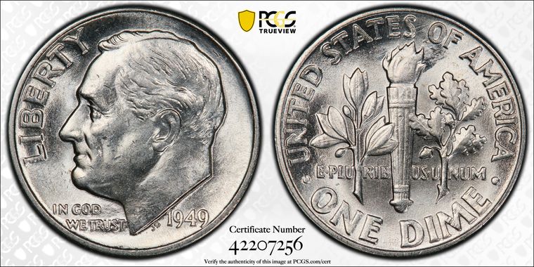 Cert 42207256 - Coin Image