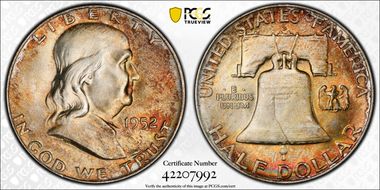 1952-D 50C MS66+ FBL