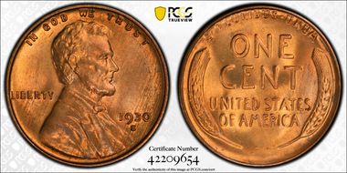 1930-S 1C MS66RD