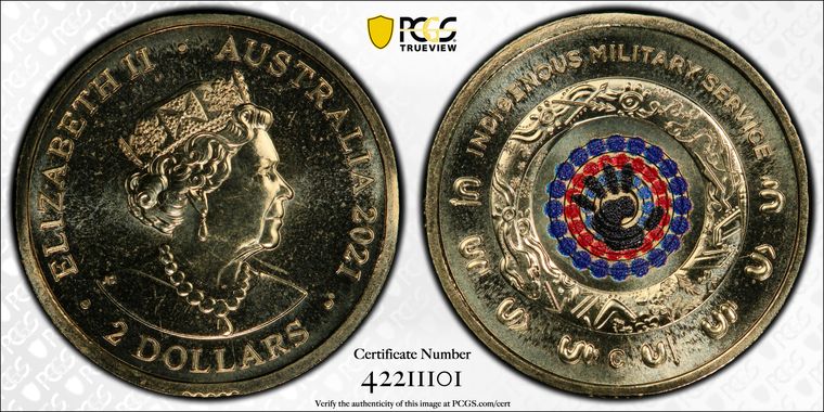 Cert 42211101 - Coin Image