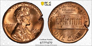 1960-D 1C Large Date MS64RD