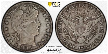 1915 50C VF20