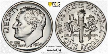1964 10C PR68