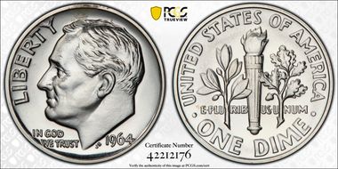 1964 10C PR66