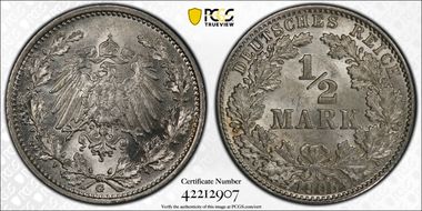 1905-G 1/2 Mk J-16 MS64