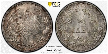 1911-D 1/2 Mk J-16 MS65