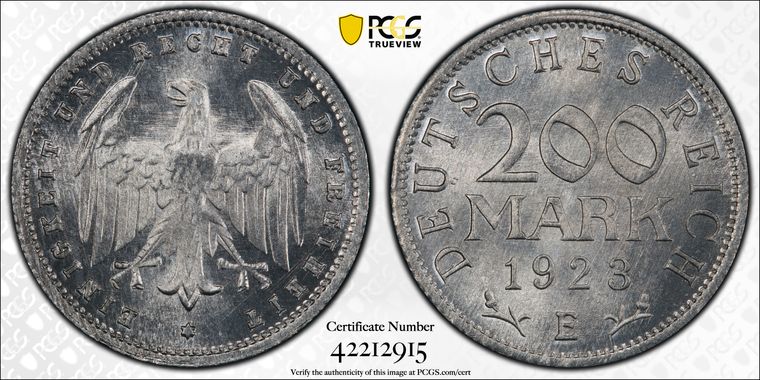 Cert 42212915 - Coin Image