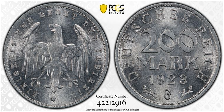 Cert 42212916 - Coin Image