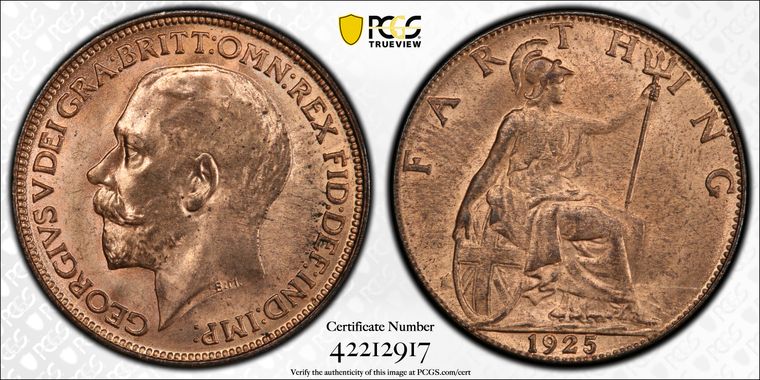 Cert 42212917 - Coin Image