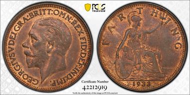 1933 1/4D S-4061 MS64RB