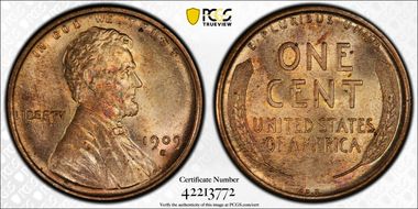 1909-S VDB 1C MS64RD