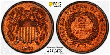 1873 2C Open 3 PR63RD
