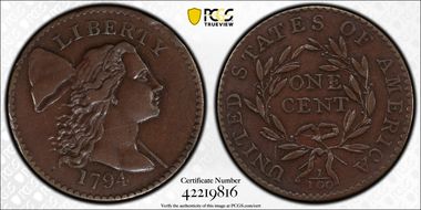 1794 1C S-51, Long Locks XF45BN
