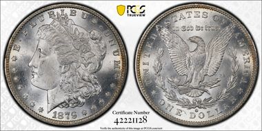1879-O $1 MS64+ 