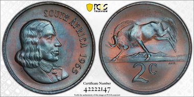 1965 2C English MS65BN