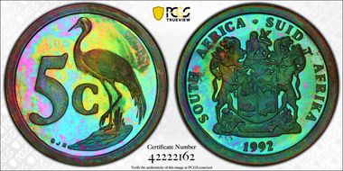 1992 5C PR65