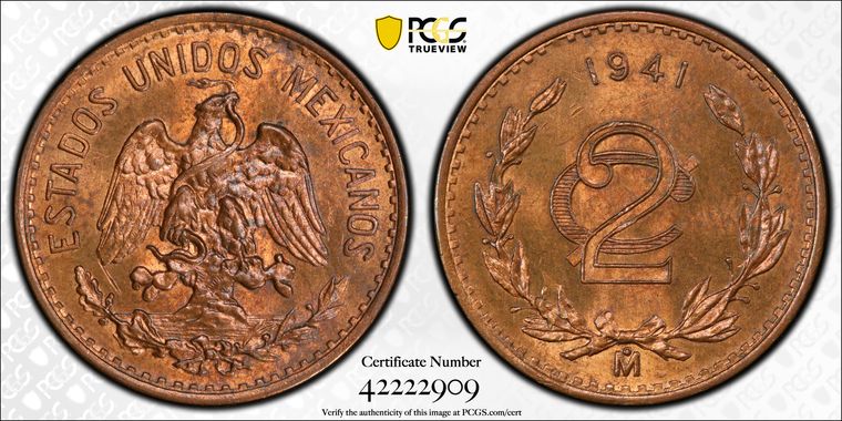 Cert 42222909 - Coin Image