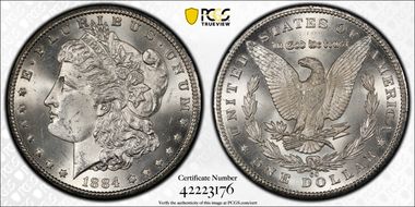 1884-CC $1 MS64