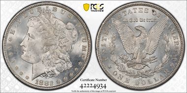 1882-CC $1 MS63