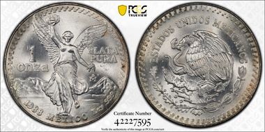 1988-Mo Onza Libertad Ag - DDO MS67