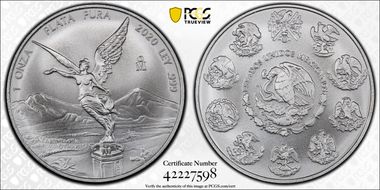 2020-Mo Onza Libertad Ag MS70