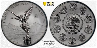 2016-Mo Onza Libertad-2pc Silver Set First Strike PL69