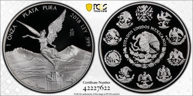 2020-Mo Onza Libertad  Ag PR70DCAM