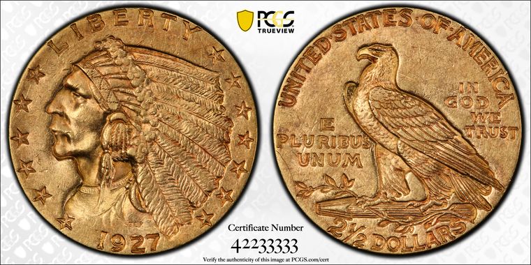 Cert 42233333 - Coin Image