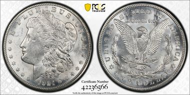 1921-S $1 MS64