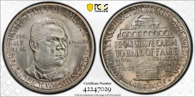 1946-S 50C Booker T. Washington N1