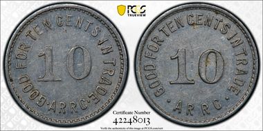 (1935-1936) 10C Alaska RRC Bingle AU55