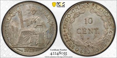 1922-A 10C Lec-163 MS64+
