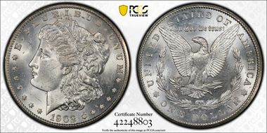 1902-S $1 MS64