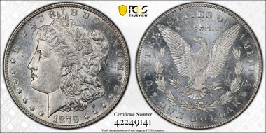 1879-S $1 Reverse of 1878 N1