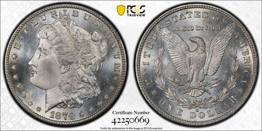 1879-S $1 MS66+ 