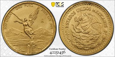 2020-Mo 1/20 oz Libertad Gold MS69
