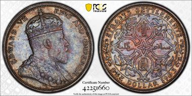 1903-B $1 Prid-2 Raised B AU53