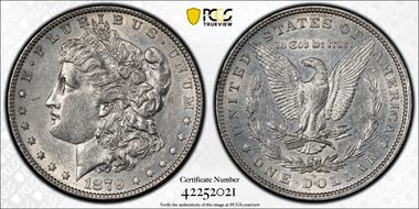 1879 $1 AU53
