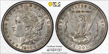 1880-O $1 AU53
