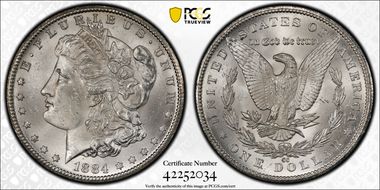 1884-CC $1 MS64