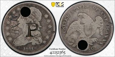 1831 25C Small Letters N1