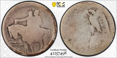 1925 50C Stone Mountain FR2