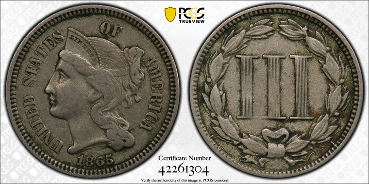 Cert 42261304 - Coin Image